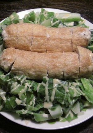 鶏ささみの油揚げ巻♪-レシピのメイン写真