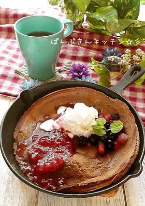 ジャムで仕上げたダッチベイビー♪-レシピのメイン写真
