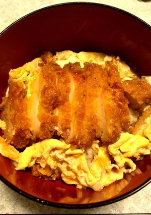 フライドチキン丼又は燻製とり天出汁茶漬け-レシピのメイン写真