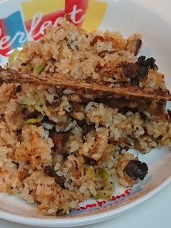 焼き真サバと長ねぎの焼き飯-レシピのメイン写真