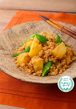 じゃがいもと大豆ミートのそぼろ煮-レシピのメイン写真