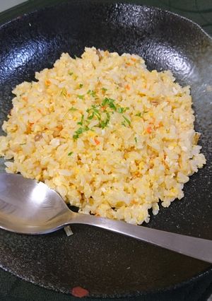 001　ふわふわ系しもつかれ玉子炒飯-レシピのメイン写真