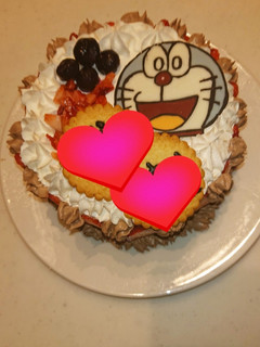 ドラえもん キャラチョコケーキ♡-レシピのメイン写真