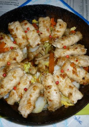 豚ロース肉巻きときのこ大好き野菜MIX-レシピのメイン写真