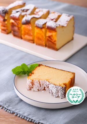 お豆腐チーズケーキ-レシピのメイン写真
