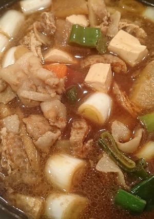 豚汁赤味噌で名古屋人が作る豚汁-レシピのメイン写真