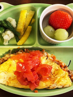 離乳食後期 ケチャップ不使用オムライス-レシピのメイン写真