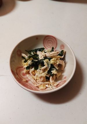 キャベツと鳥むね肉のごまマヨ和え-レシピのメイン写真