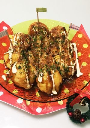 節約・簡単☆お好み焼き粉でたこ焼き☆-レシピのメイン写真