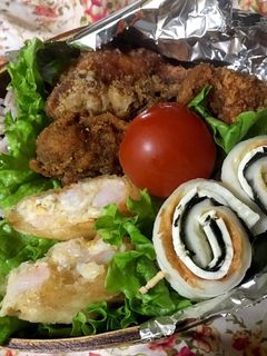 お弁当に♪竹輪のチーズ海苔巻き♪-レシピのメイン写真