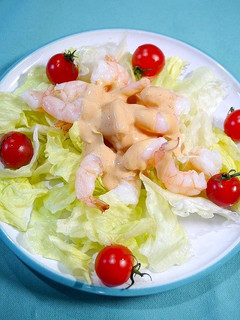 だれでも簡単!小エビのカクテルサラダ-レシピのメイン写真
