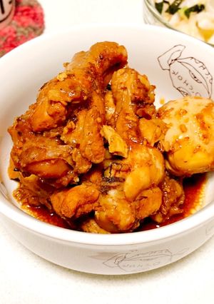 さっぱりうまうま！手羽元の酢煮-レシピのメイン写真