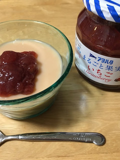 いちごのせ☆ルイボスミルクティーゼリー-レシピのメイン写真