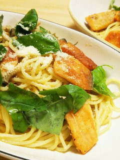 鮭とバジルのパスタ-レシピのメイン写真