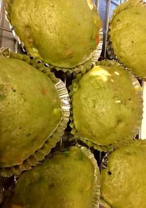離乳食 青汁で栄養満点蒸しパン-レシピのメイン写真