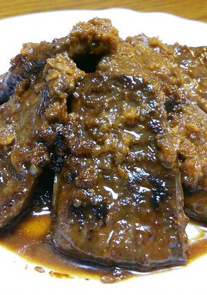 牛レバーのにんにくしょうが焼き。-レシピのメイン写真