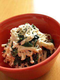 納豆のタレとカラシで☆ツナマヨサラダ-レシピのメイン写真