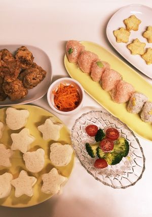 ❁おともだちとのランチ♡卵除去menu❁-レシピのメイン写真