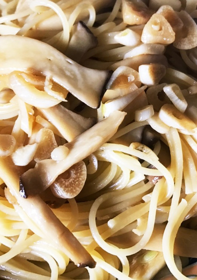 エリンギとニンニクの和風パスタ-レシピのメイン写真