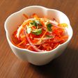 にんじんと紫玉ねぎのサンボーラ