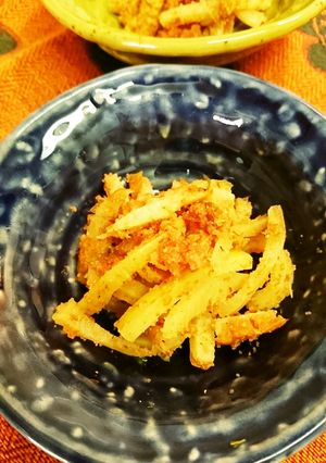 大根皮ちくわ明太子和え-レシピのメイン写真