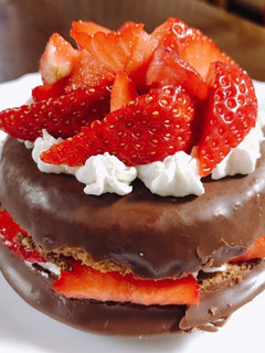 菓子パンで♡即席手作りケーキ-レシピのメイン写真