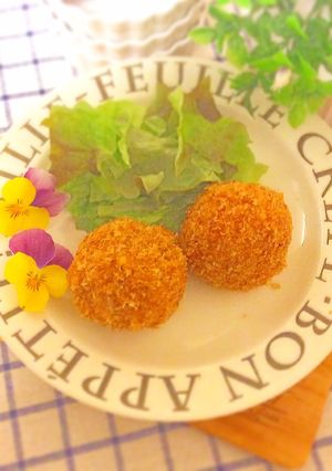揚げない☆ライスコロッケ-レシピのメイン写真