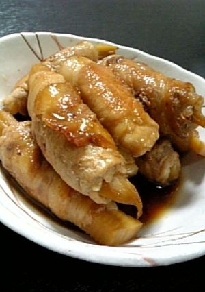 ✿ฺ筍の肉巻き✿ฺ-レシピのメイン写真