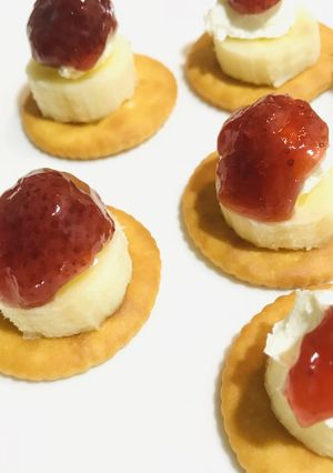 ジャムとチーズで簡単！カナッペ-レシピのメイン写真