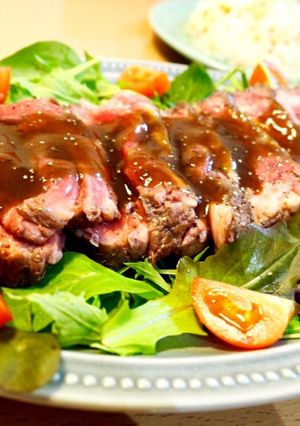 炊飯器で♪ジューシー！ローストビーフ-レシピのメイン写真