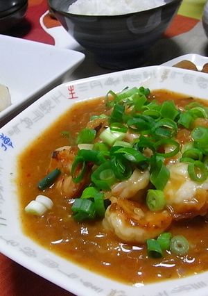 あらごしがおいしい☆えびのチリソース煮-レシピのメイン写真
