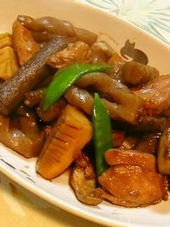 フライパンで作る!お正月用お煮しめ-レシピのメイン写真