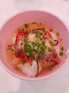 余ったマグロを漬けにして~のマグロ茶漬け-レシピのメイン写真