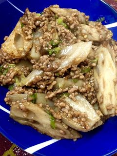 蓮根のひき肉炒め-レシピのメイン写真