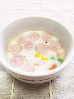 ☆朝食に♪ミックスベジタブル豆乳スープ☆-レシピのメイン写真
