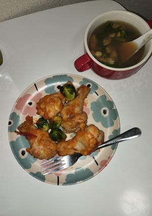 ひよこ豆とあさりとにんにく芽スープ-レシピのメイン写真