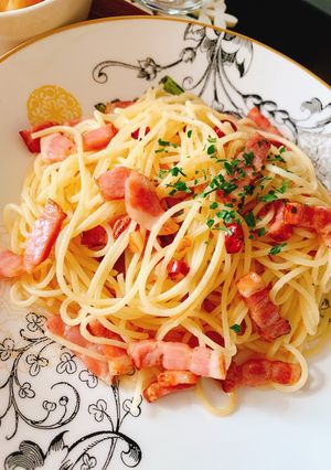 超簡単！ペペロンチーノ！-レシピのメイン写真