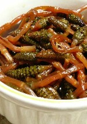 つくしの煮びたし風-レシピのメイン写真