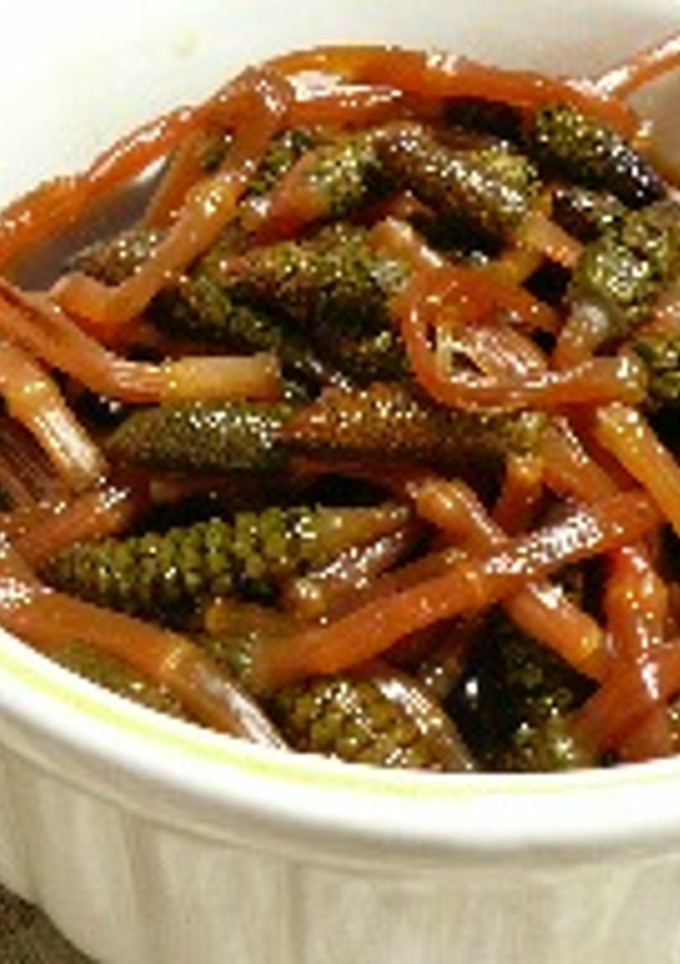 つくしの煮びたし風-レシピのメイン写真