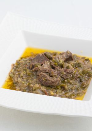 コンゴ風 牛肉とオクラの煮込み-レシピのメイン写真
