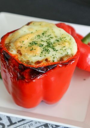 野菜たっぷり丸ごとパプリカドリア-レシピのメイン写真