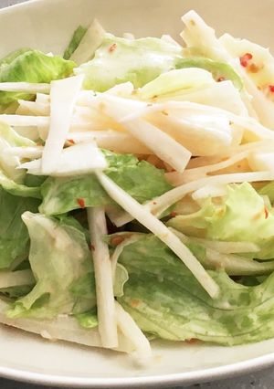 レタスとだいこんのスイチリマヨサラダ✨-レシピのメイン写真