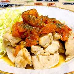 鶏肉×トマト！トマトを美味しく！鶏トマ-レシピのメイン写真