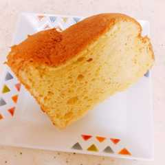 オリーブオイルのシフォンケーキ-レシピのメイン写真