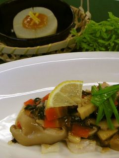 鱈のレモン風味あんかけ(健康食)-レシピのメイン写真