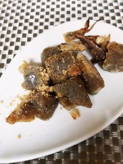 コンニャク煮物の唐揚げ-レシピのメイン写真