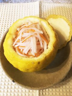 ゆず釜酢の物-レシピのメイン写真