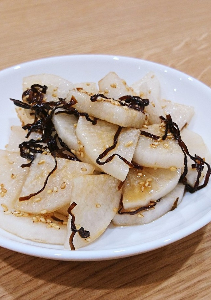 簡単もう一品＊大根の塩昆布和え＊-レシピのメイン写真