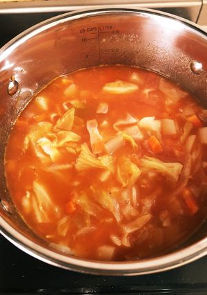 野菜たっぷり簡単トマトスープ(´ε｀ )-レシピのメイン写真