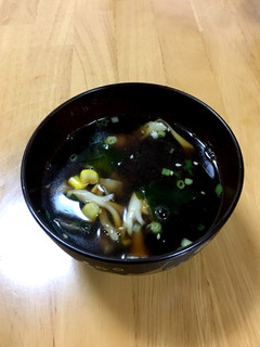舞茸とコーンの中華スープ-レシピのメイン写真